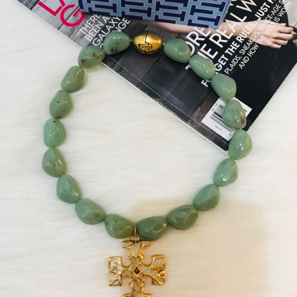 Tory Burch Necklace- Roxanne Jade - Picture 4 of 4